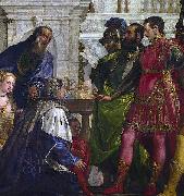 Paolo  Veronese Family of Darius before Alexander china oil painting artist